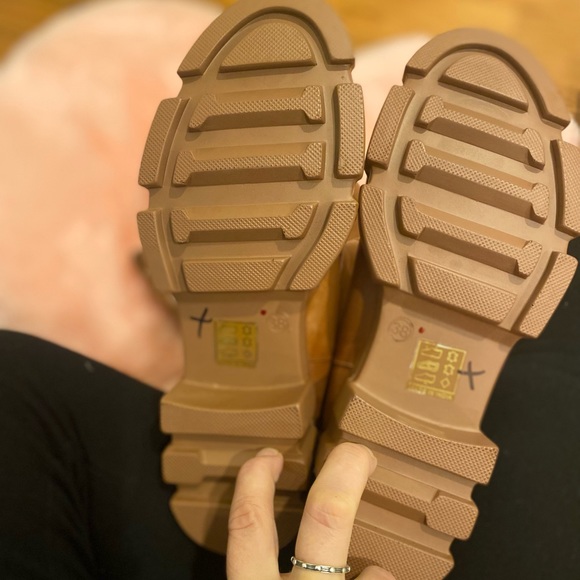 Free People Brooks Caramel Tall Boots size 38 - Picture 13 of 14